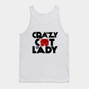 crazy cat lady Tank Top